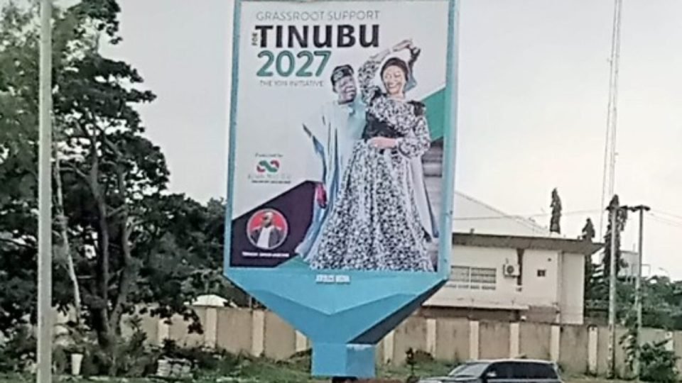 Presidency disowns 2027 campaign Billboards
