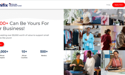 Call For Applications: Ihifix AfriScale Business Fund For African MSMES (Up to $3,000 in funding, Free Business Training & Mentorship)