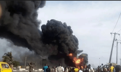 Gas station explosion rocks Calabar, injures residents, destroys property