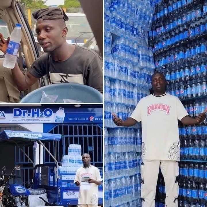 Viral Ex-Hawker Dr H2O Pleads for Second Chance After Losing ₦15M Aquafina Investment