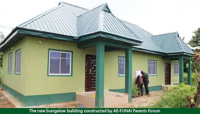VC Inaugurates Two New Residential Flats Built by AE-FUNAI Parents’ Forum