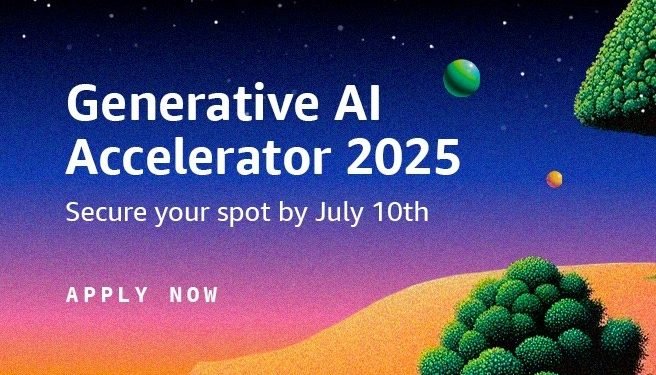 Call For Applications: AWS Generative AI Accelerator Program 2025