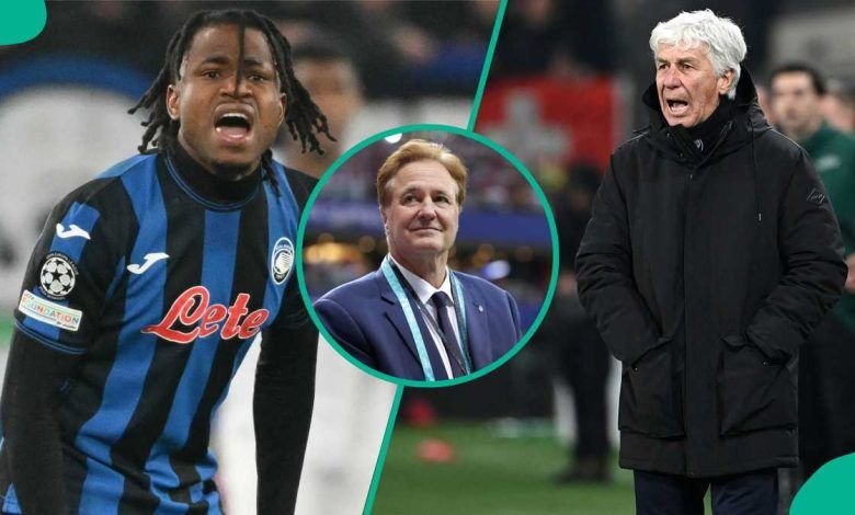 Lookman: Gasperini was emotional, made mistake – Atalana co-owner