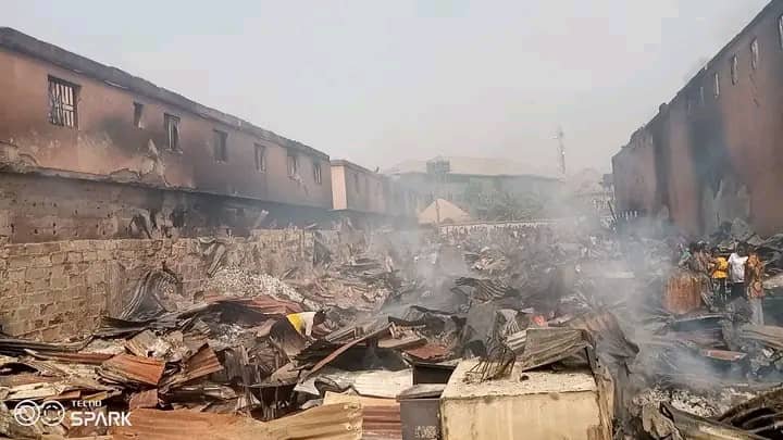 Fire Destroys Goods Worth Millions in Anambra Market
