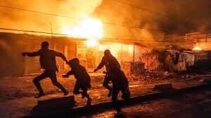 FIRE OUTBREAK IN KENYA