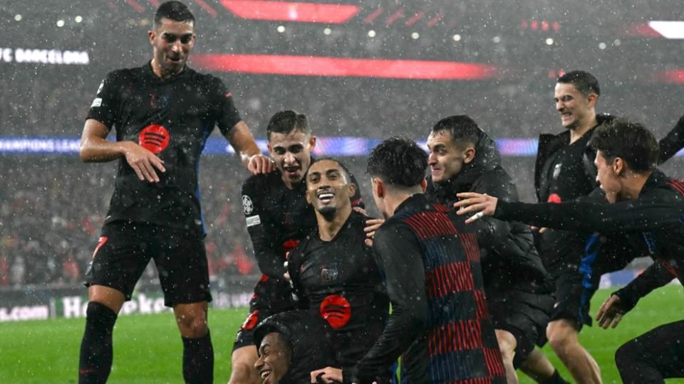 Barcelona seals 5-4 victory over Benfica in champions league