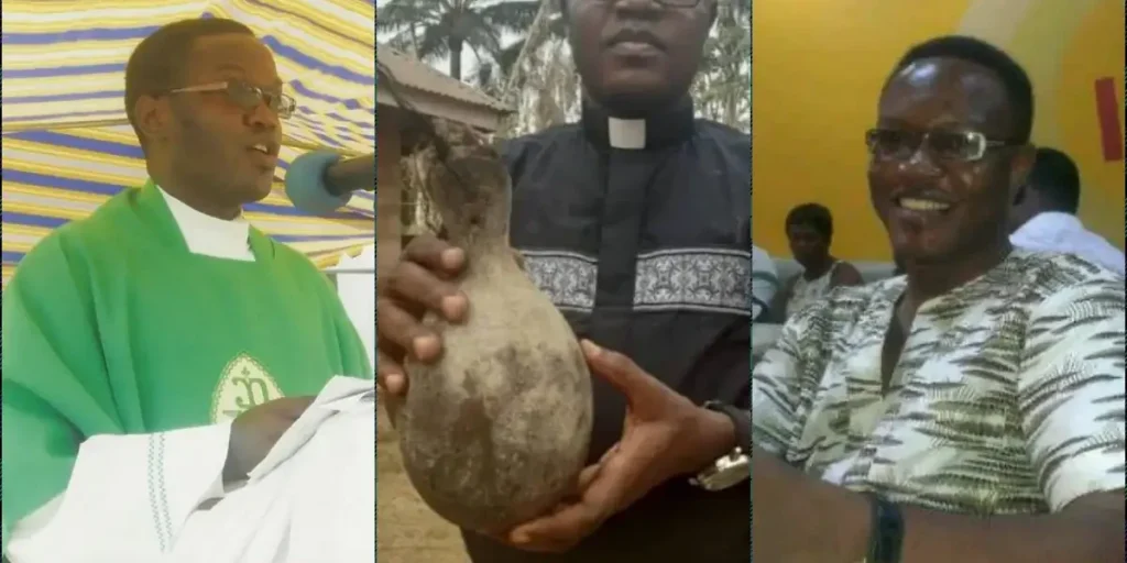 Catholic priest quits, embraces marriage, traditional religion